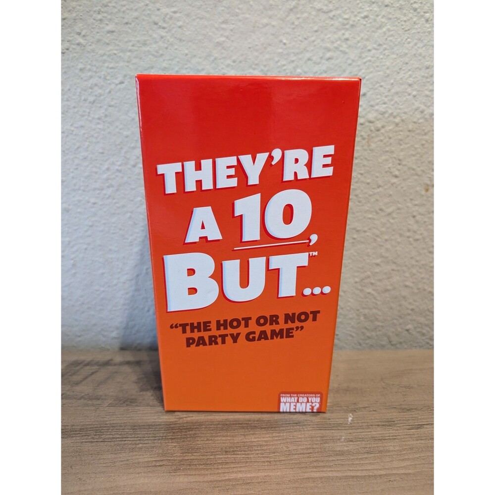 What Do You Meme They're a 10 But Party Game Ages 17+ 3-20+ Players 2023